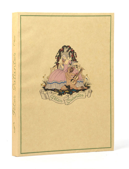 Limited edition, one of 25 copies. With an original watercolour and two extra suites.