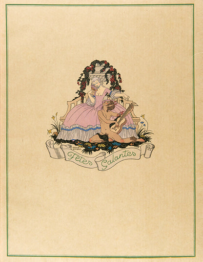 Limited edition, one of 25 copies. With an original watercolour and two extra suites.