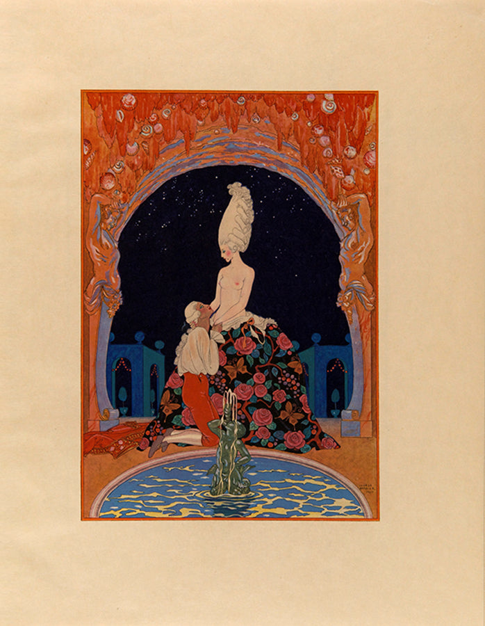 Limited edition, one of 25 copies. With an original watercolour and two extra suites.