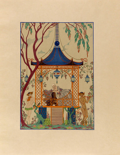 Limited edition, one of 25 copies. With an original watercolour and two extra suites.