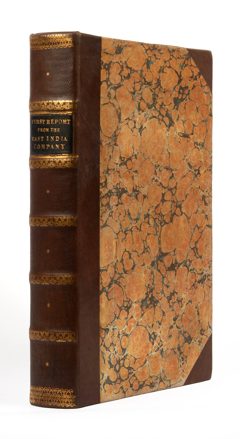 First edition of this highly important report of the the final large-scale inquiry into the East India Company in China before their monopoly was revoked in 1833.