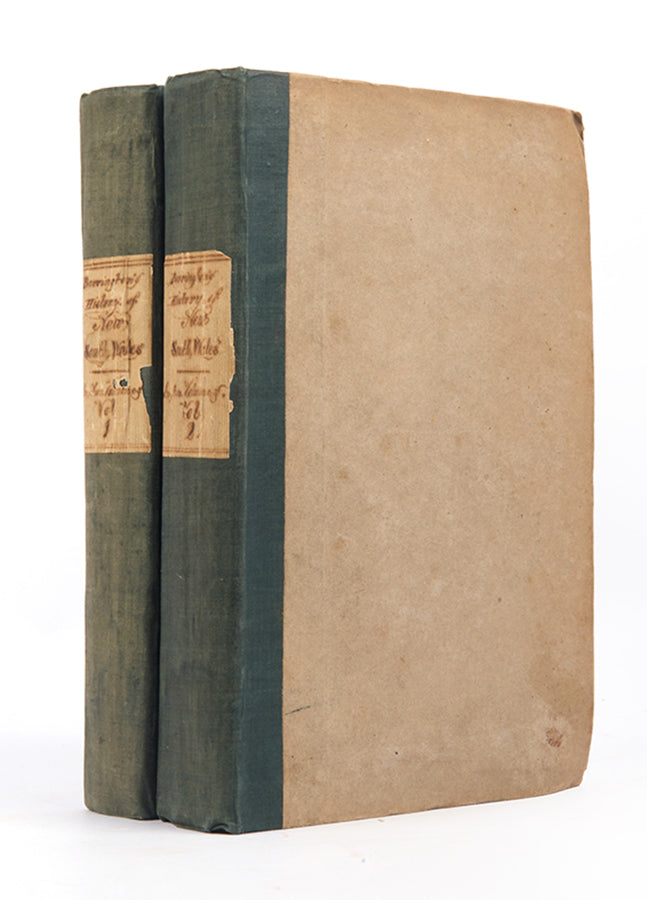 The enlarged second edition of George Barrington's An Account of a Voyage to New South Wales and The History of New South Wales, with an additional supplement and plate.
