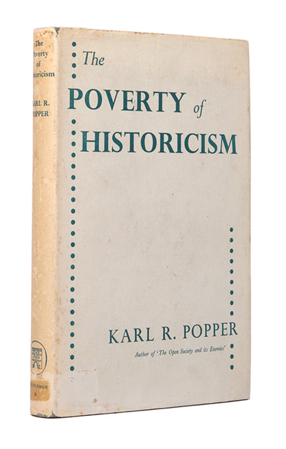 The first edition, first impression of Karl Popper's critique of