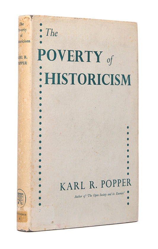 The first edition, first impression of Karl Popper's critique of