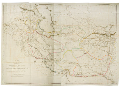 First edition of A Geographical Memoir of the Persian Empire by John Kinneir with the rare seperately issued map, discussing Persia, Caucasus, Pakistan, and the Gulf.