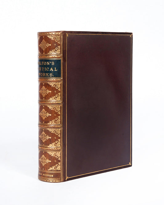 A very handsome, single volume compilation of Milton's major Poetical Works, including Paradise Lost and Paradise Regained, published by Frederick Warne and Co. and known as the 'Albion' edition.