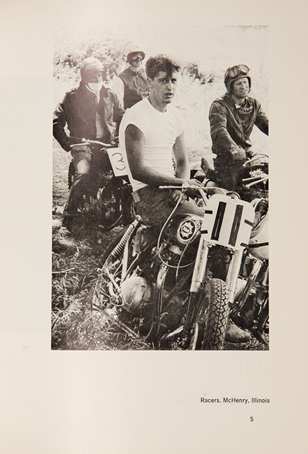 Danny Lyon's The Bikeriders is a seminal work of American photography. It is the first series in which he immersed himself fully and subjectively into the lives of his subjects in a manner akin to the documentary style of 1960s-era New Journalism by writers such as Joan Didion, Hunter S. Thompson, and Tom Wolfe. 