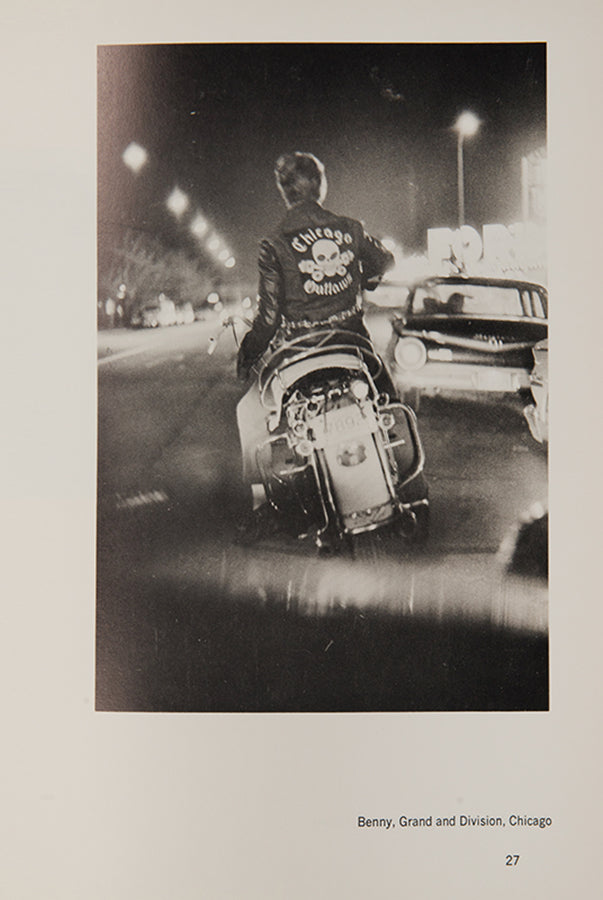 Danny Lyon's The Bikeriders is a seminal work of American photography. It is the first series in which he immersed himself fully and subjectively into the lives of his subjects in a manner akin to the documentary style of 1960s-era New Journalism by writers such as Joan Didion, Hunter S. Thompson, and Tom Wolfe. 