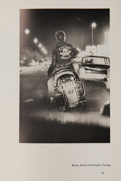 Danny Lyon's The Bikeriders is a seminal work of American photography. It is the first series in which he immersed himself fully and subjectively into the lives of his subjects in a manner akin to the documentary style of 1960s-era New Journalism by writers such as Joan Didion, Hunter S. Thompson, and Tom Wolfe. 