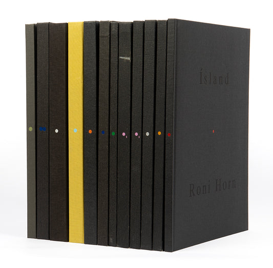 A complete signed set of Roni Horn's epic and ambitious, ongoing encyclopedic series To Place.