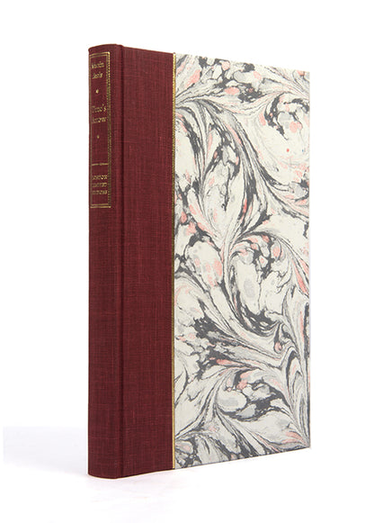 A limited first edition copy of Martin Amis' <em>Time's Arrow</em>, specially bound and signed by the author. Surprisingly, it is his only book to be shortlisted for the Booker Prize.
