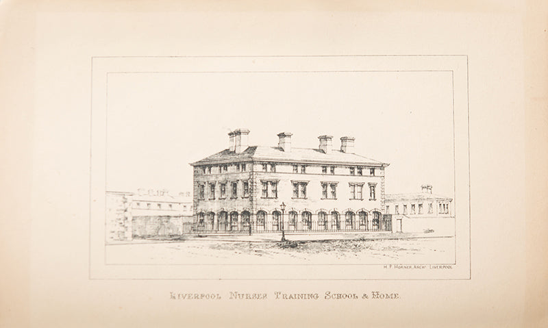 First edition and an attractive copy of The Organization of Nursing in a Large Town,and  uncommon work by nurse Florence Nightingale on the development of the Liverpool Nurse's Training School.