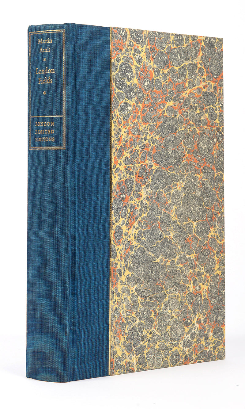 A limited first edition copy of Martin Amis' London Fields, signed by the author.