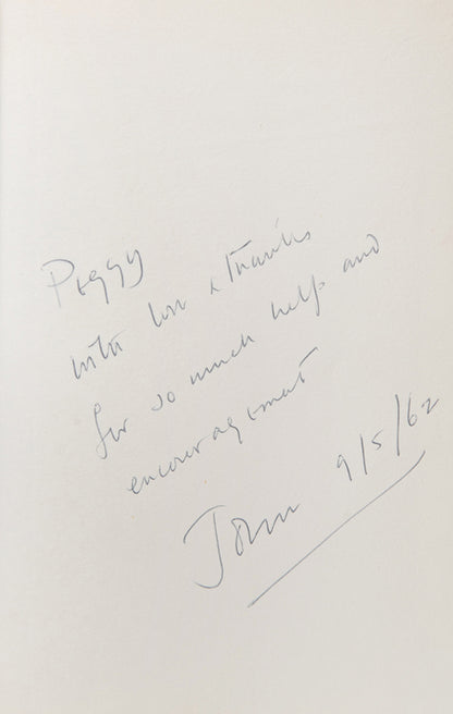 Four association copies, inscribed to John Mortimer's highly influential agent, Peggy Ramsay.