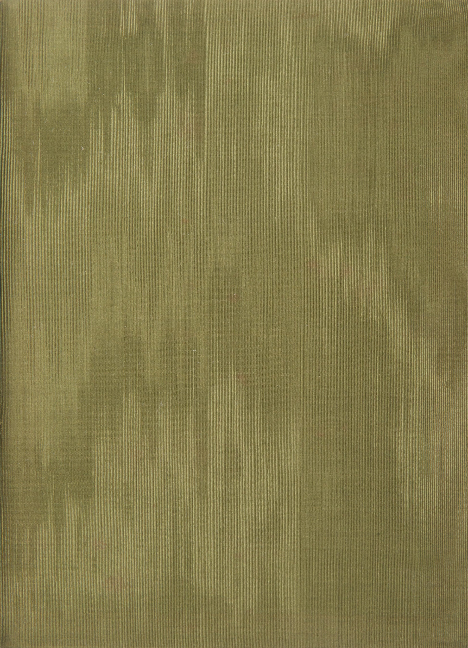 This 13 volume, limited edition,  biographical set is stunningly bound with enamel inlay, florid decoration and green silk endpapers, and gilt decoration