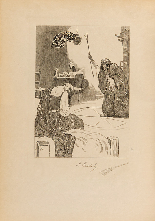 25 volumes, 4to, printed on Japanese vellum, this limited edition of 10 copies is a scarce compilation of historical romances by William Harrison Ainsworth, finely bound