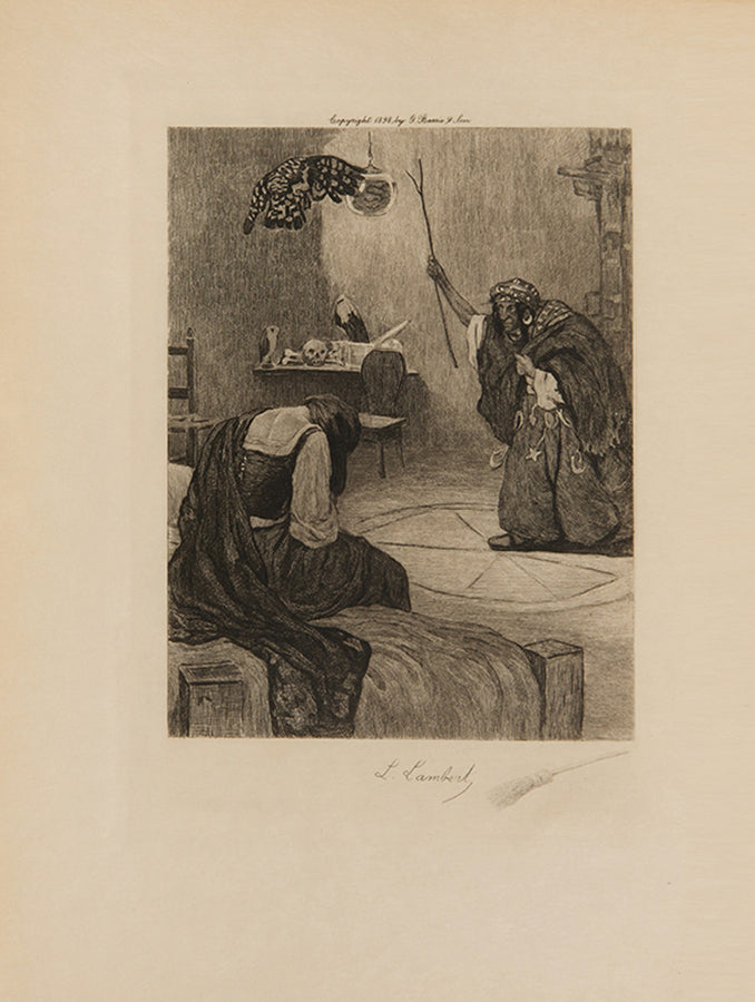 25 volumes, 4to, printed on Japanese vellum, this limited edition of 10 copies is a scarce compilation of historical romances by William Harrison Ainsworth, finely bound