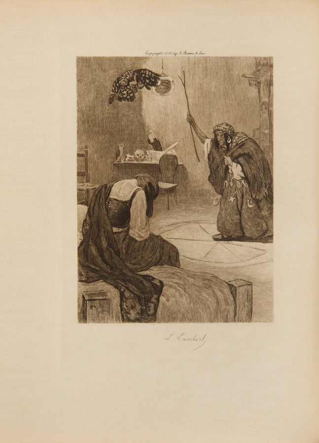 25 volumes, 4to, printed on Japanese vellum, this limited edition of 10 copies is a scarce compilation of historical romances by William Harrison Ainsworth, finely bound