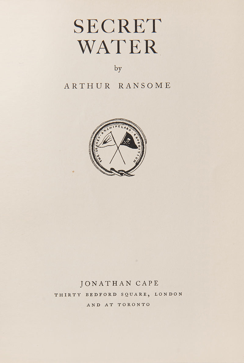 Rare to find complete first edition, first impression set of Swallows and Amazons, with the original dust wrappers, housed in custom made, velvet lined, clamshell boxes 