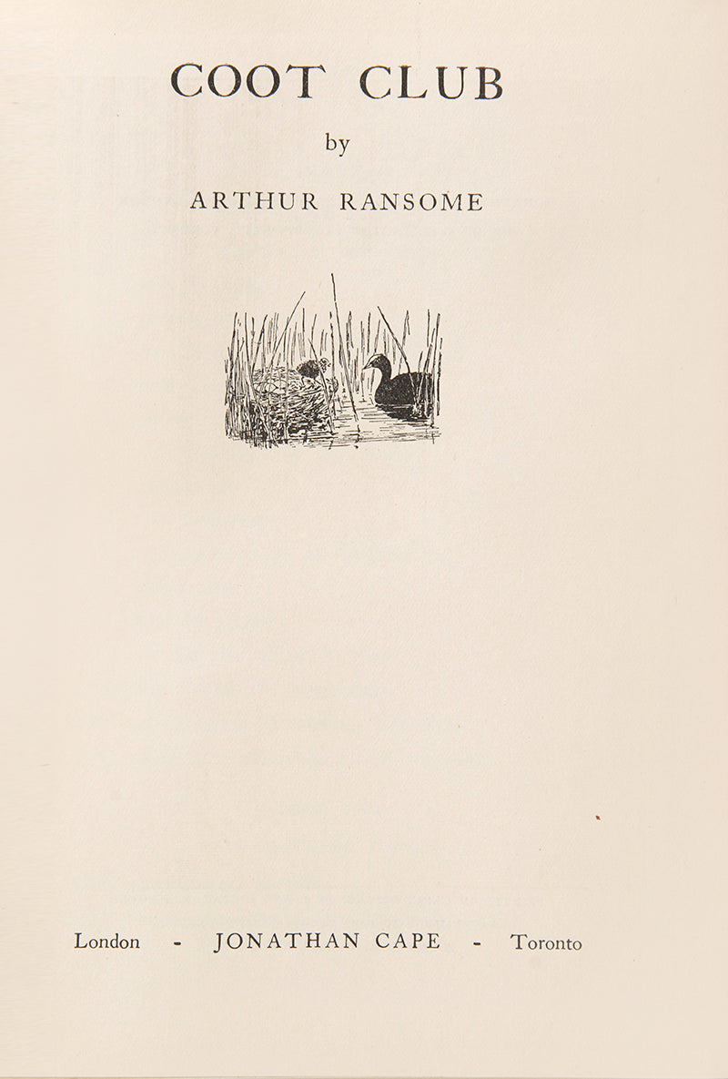 Rare to find complete first edition, first impression set of Swallows and Amazons, with the original dust wrappers, housed in custom made, velvet lined, clamshell boxes 