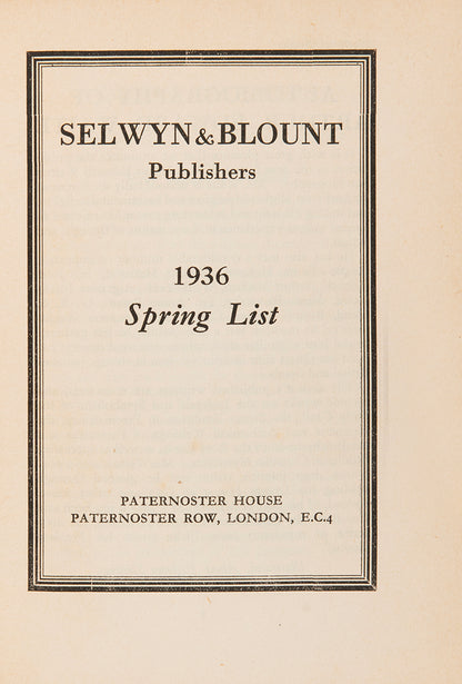 First edition, first imrpession copy of Six against the yard, with original dust jacket, featuring six short stories contributed by leading detective club authors
