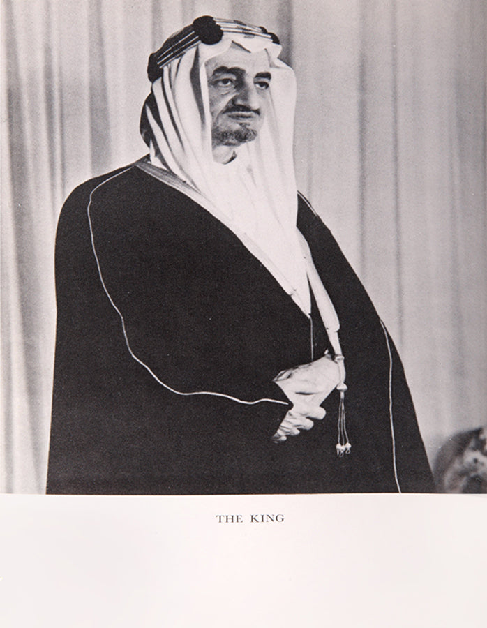 First edition of Modern Saudi Arabia by Gerald Sparrow, focussing on the growth of the nation in the sixties under King Faisal bin Abdulaziz Al Saud.