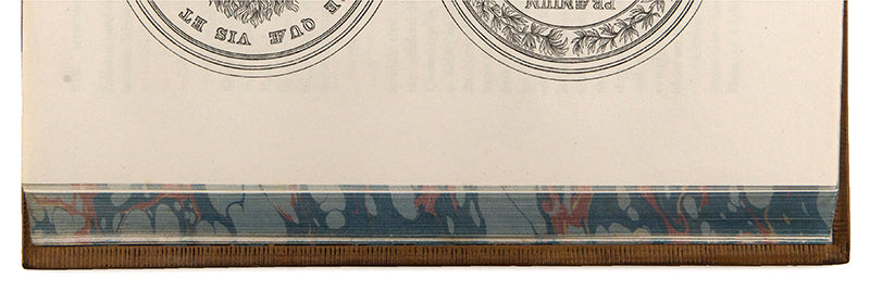 First edition of Charles Richard Weld's A History of the Royal Society, published in 1848 and the first substantial history of the society as an organisaion.