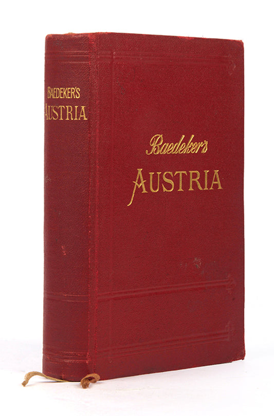 Karl Baedeker. Austria.1929. Last edition