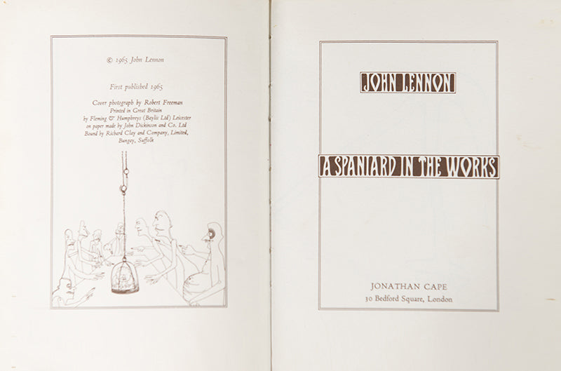 John Lennon, A Spaniard In The Works, first edition, 1965