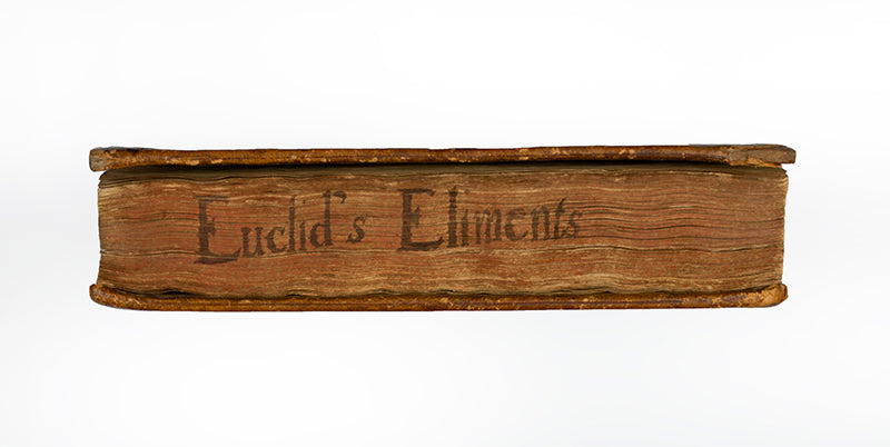 The rare Thomas Rudd edition of Euclid's Elements of Geometry, published in 1651 and including the important John Dee preface.