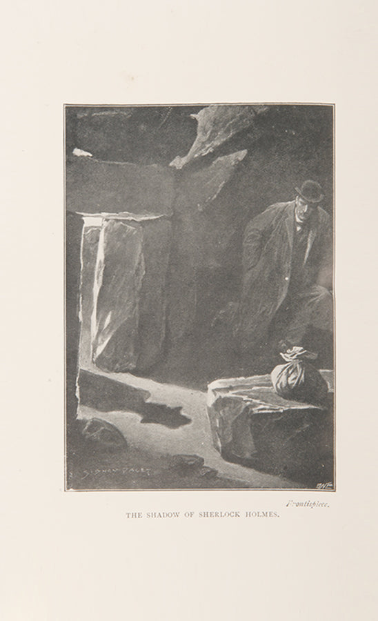 First edition of The Hound of the Baskervilles by Arthur Conan Doyle.