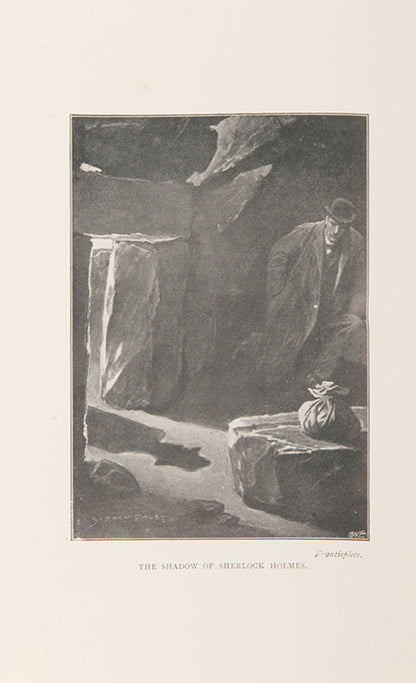 First edition of The Hound of the Baskervilles by Arthur Conan Doyle.