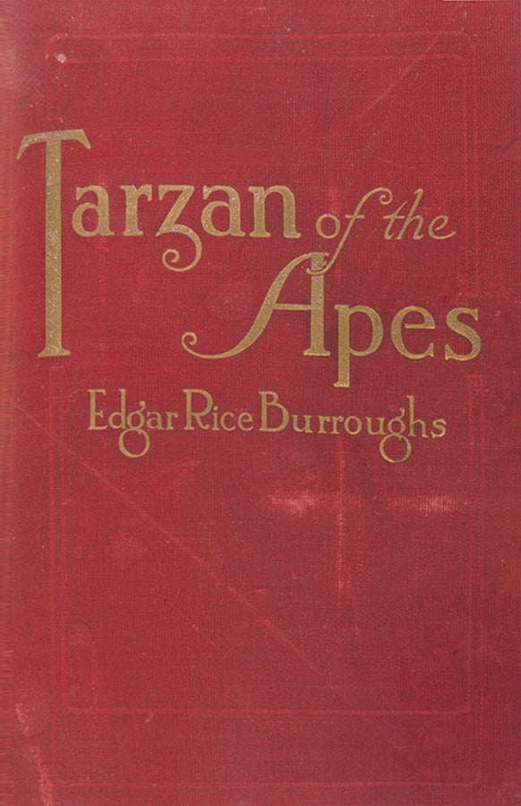First edition of Tarzan of the Apes by Edgar Rice Burroughs.