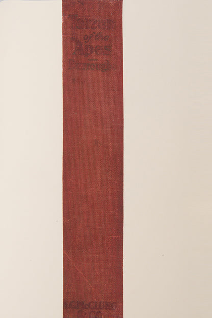 First edition of Tarzan of the Apes by Edgar Rice Burroughs.
