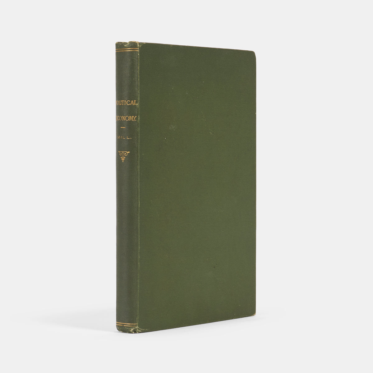 The second edition of James Mill's Elements of Political Economy inscribed by him to Thomas L. Peacock