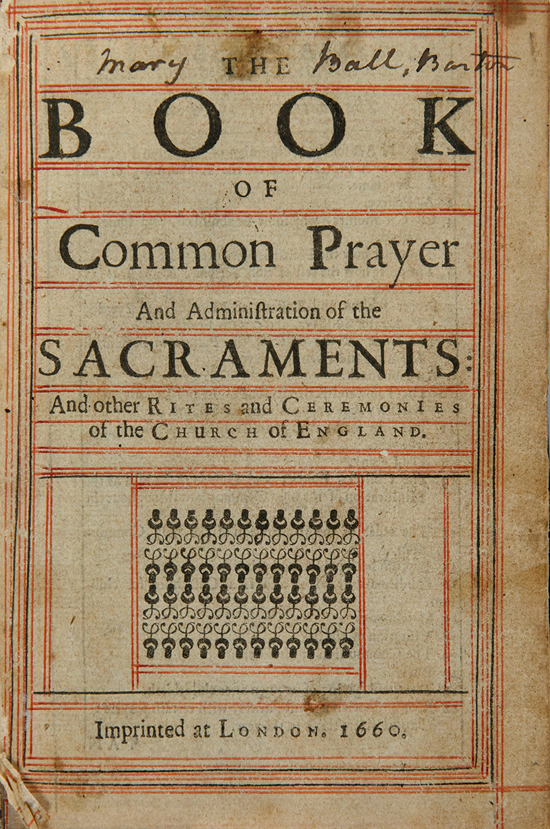 A fine King James pocket Bible pritned the year of the Restoration of King Charles II in 1660 and extra-illustrated with 140 engraved plates