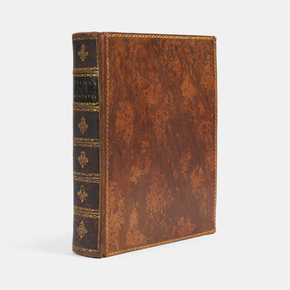The first edition of this English language translation of Aristotle's Nicomachean Ethics and Politics by John Gillies