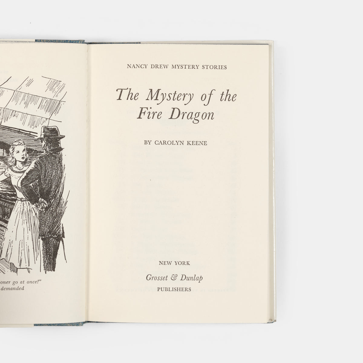 The Mystery of the Fire Dragon.