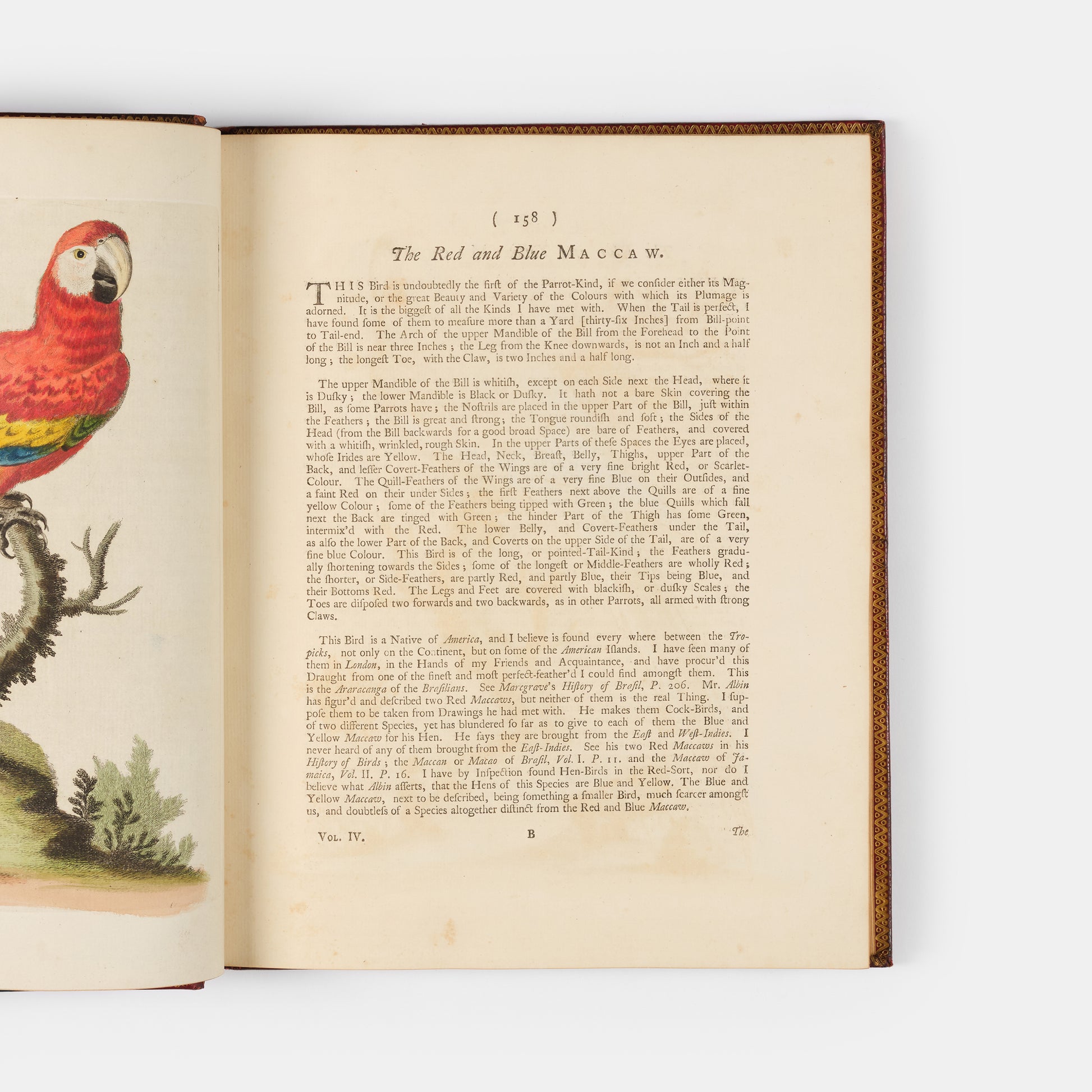 A handsome set of one of the most important of all bird books, George Edwards' Natural History of Uncommon Birds with Gleanings of Natural History, 1743-1806.