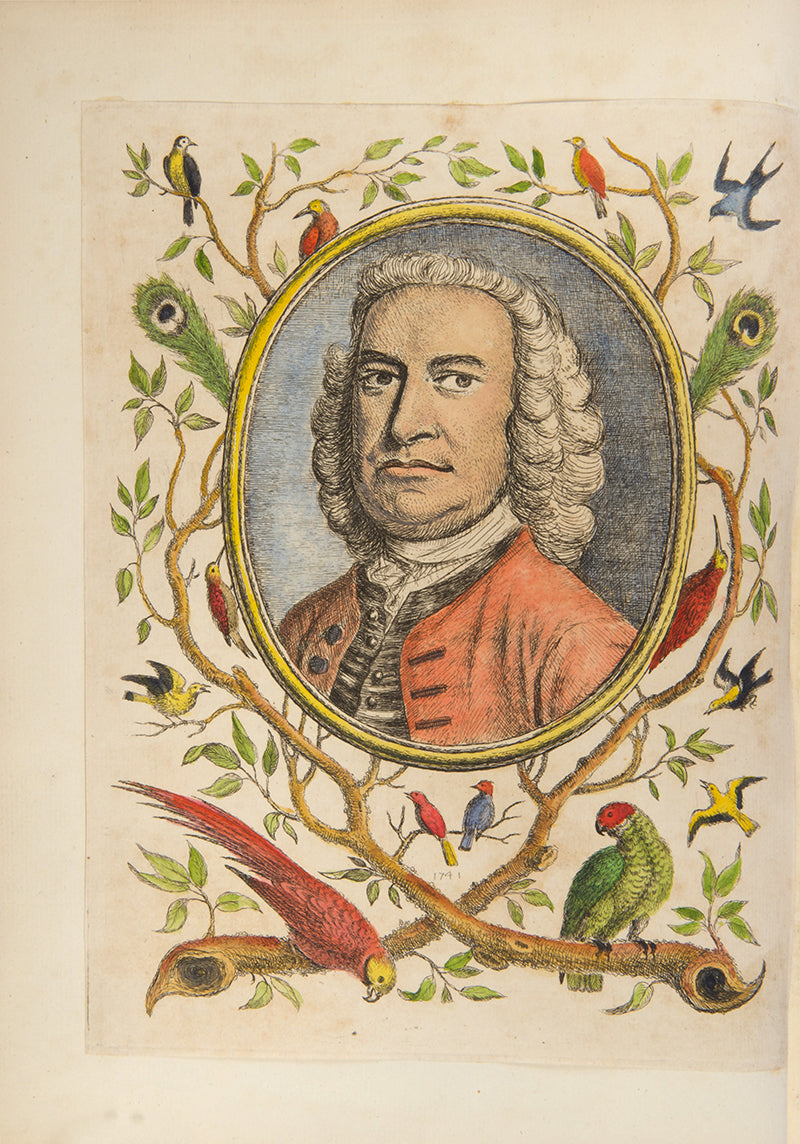 A handsome set of one of the most important of all bird books, George Edwards' Natural History of Uncommon Birds with Gleanings of Natural History, 1743-1806.