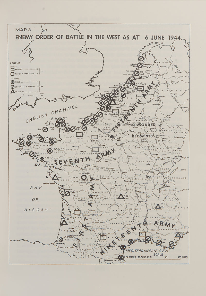 Fine copy of El Alamein to the River Sangro, Normandy to the Baltic, by Field Marshall Viscount Montgomery, signed by the author and bound by Zaehsndorf