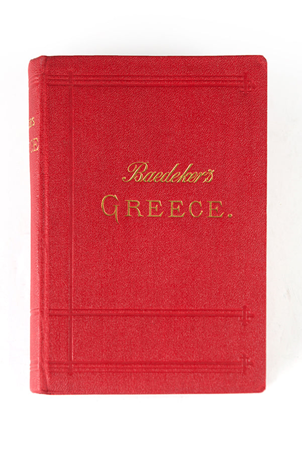 Karl Baedeker. Greece. Second edition. 1894