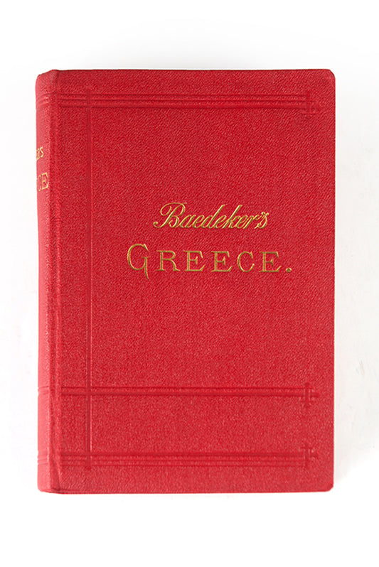 Karl Baedeker. Greece. Second edition. 1894