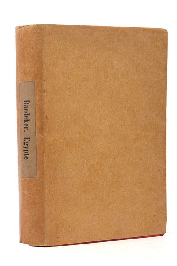 Karl Baedeker. Egypte 1903. Second edition