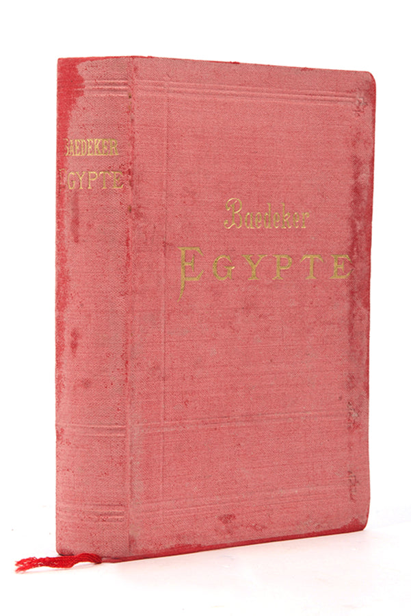 Karl Baedeker. Egypte 1903. Second edition