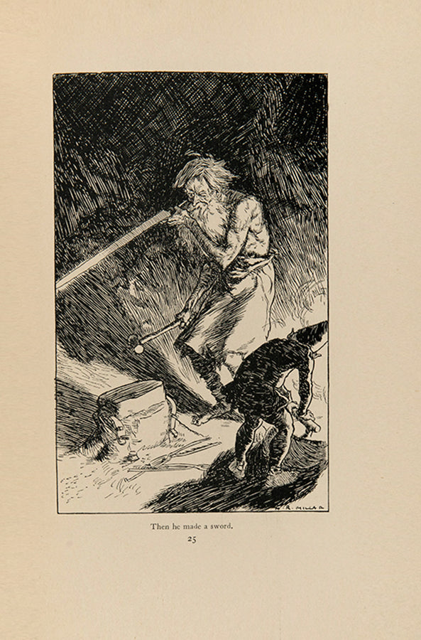 A collection of ten short stories, this is a very good first edition copy of Kipling's Puck of Pook's hill, with the publisher's original red cloth