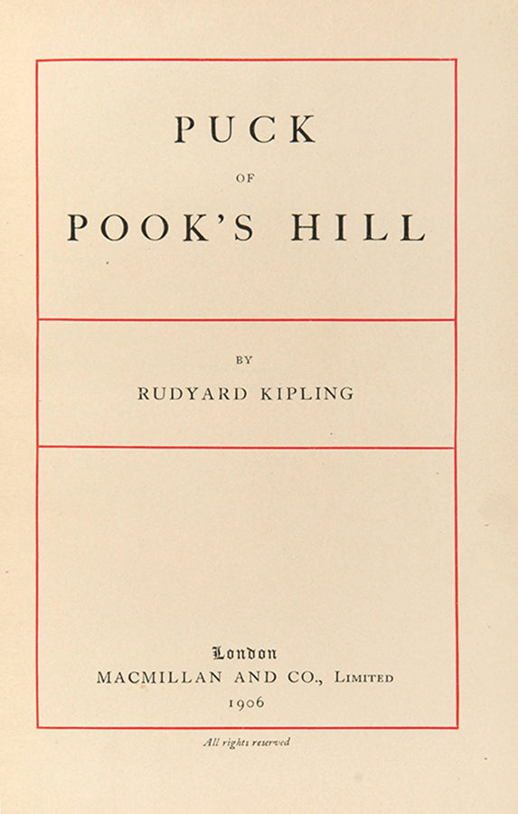 Puck of Pook's Hill.