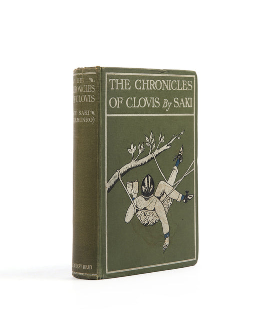 First edition of The Chronicles of Clovis by H.H. Munro.