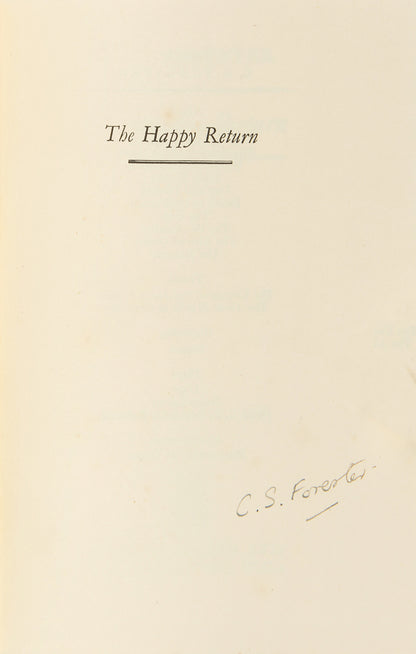 First editions of the complete Hornblower novels, with two vols signed by the author.