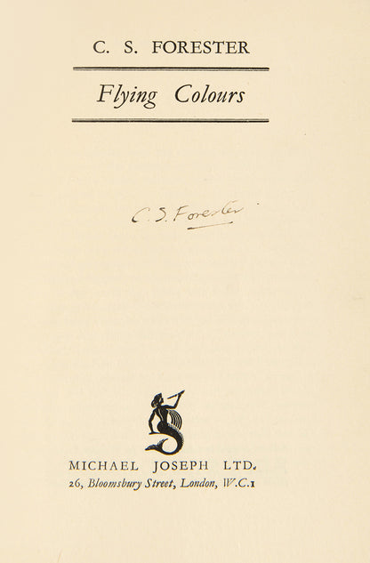 First editions of the complete Hornblower novels, with two vols signed by the author.